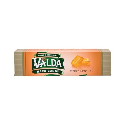 VALDA VALDA Citrus Menthol Hard Candy 12s 38g