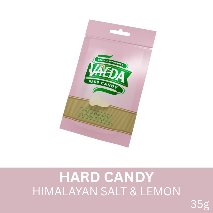 VALDA Himalayan Salt & Lemon Hard Candy 12s 35g