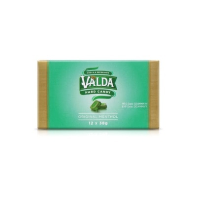 VALDA VALDA Original Menthol Hard Candy 12s 38g