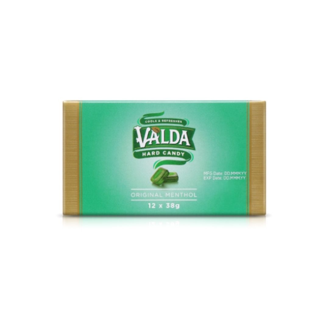 VALDA Original Menthol Hard Candy 12s 38g