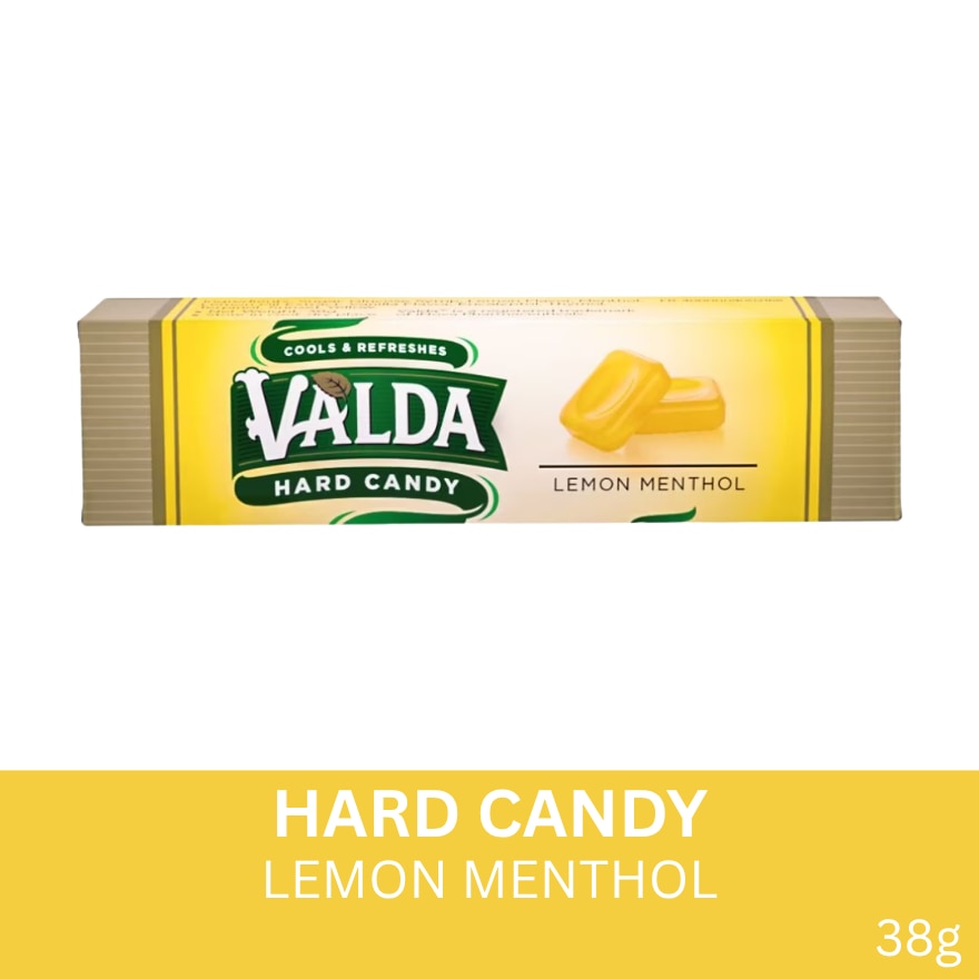 VALDA Lemon Hard Candy 12s 38g