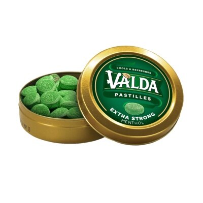 VALDA VALDA Pastilles Extra Strong Menthol 46g