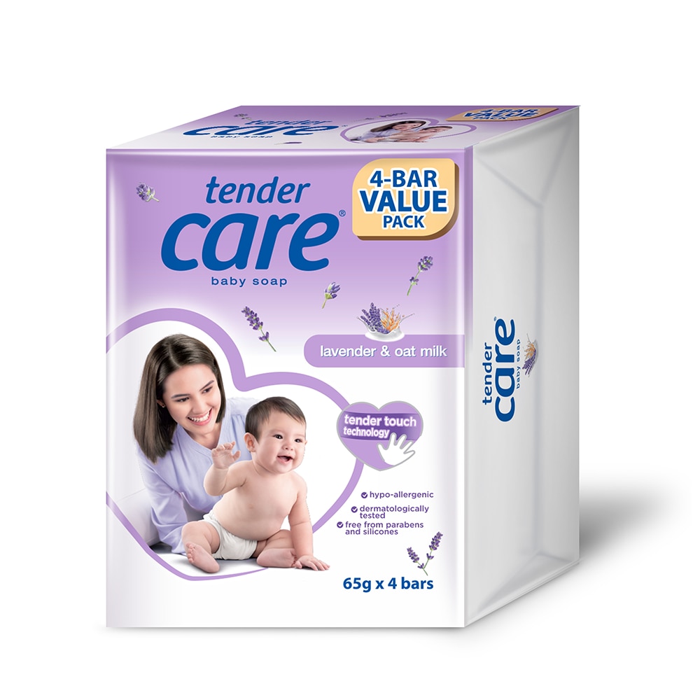 Tender Care Lavender Baby Soap 65G 4Pack