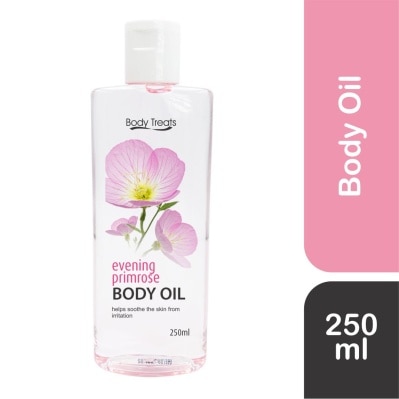 BODY TREATS, BODY TREATS Evening Primrose Body Oil 250ml | Watsons ...