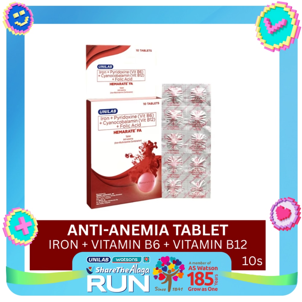 HEMARATE FA Tablet 10s Pack