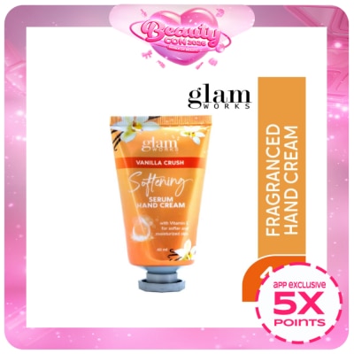 GLAMWORKS - Vanilla Crush Fragrance Hand Cream 40ml