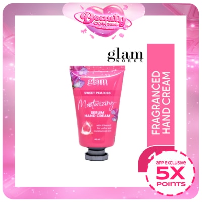 GLAMWORKS - Sweet Pea Kiss Fragrance Hand Cream 40ml