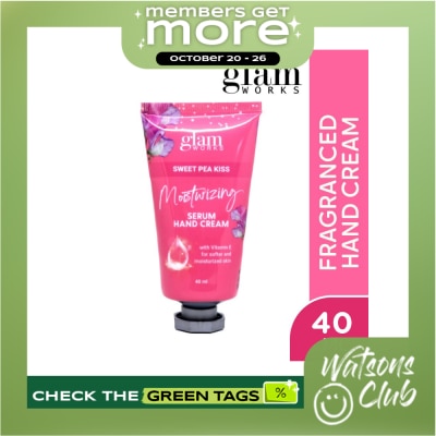GLAMWORKS Sweet Pea Kiss Fragrance Hand Cream 40ml image