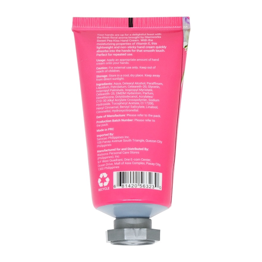 Sweet Pea Kiss Fragrance Hand Cream 40ml