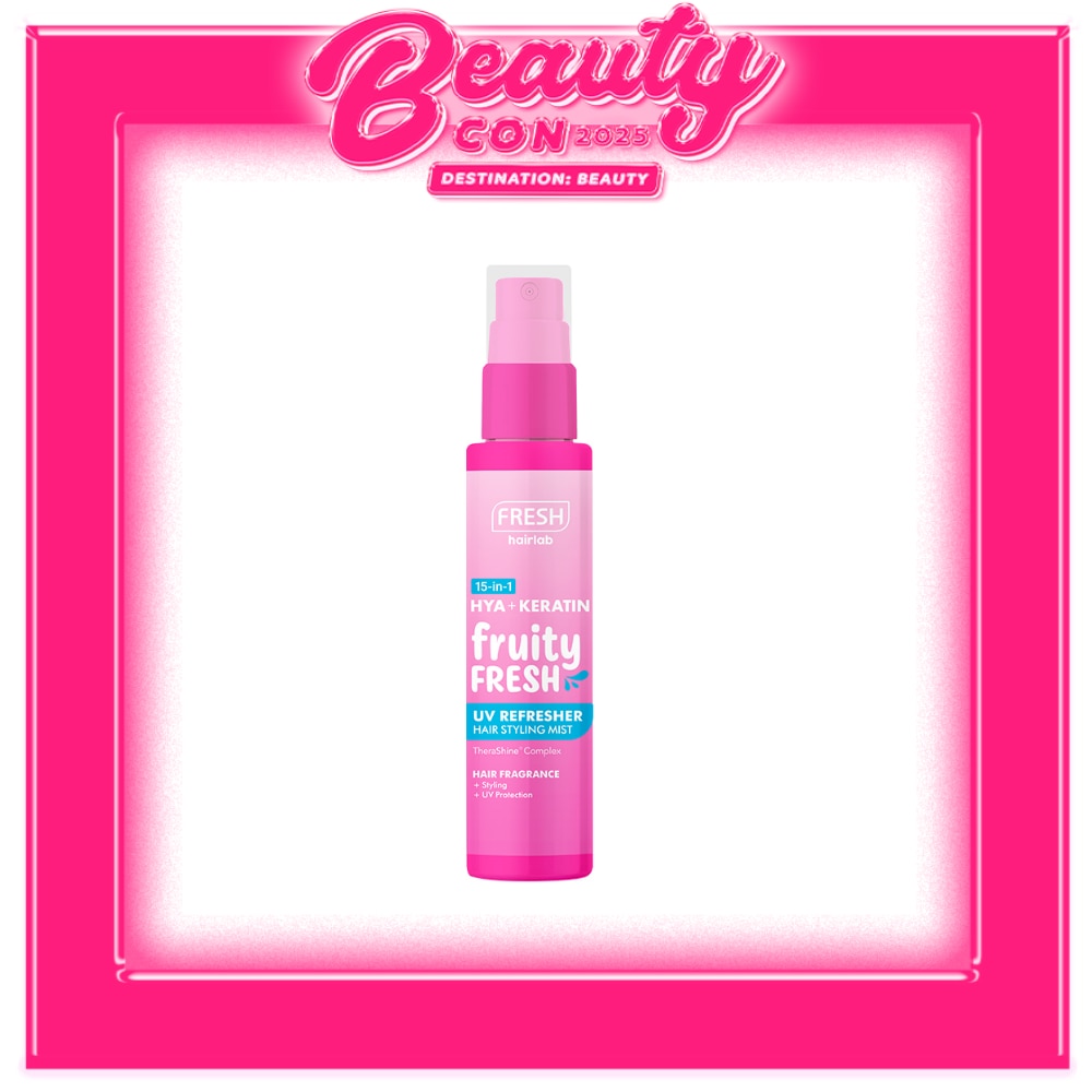 15 in 1 Hya+Keratin Fruity Fresh UV Refresher Hair Styling Mist 50mL