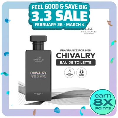 LUXE ORGANIX LUXE ORGANIX Fragrances Chivalry for Men Eau de Toilette 100ml