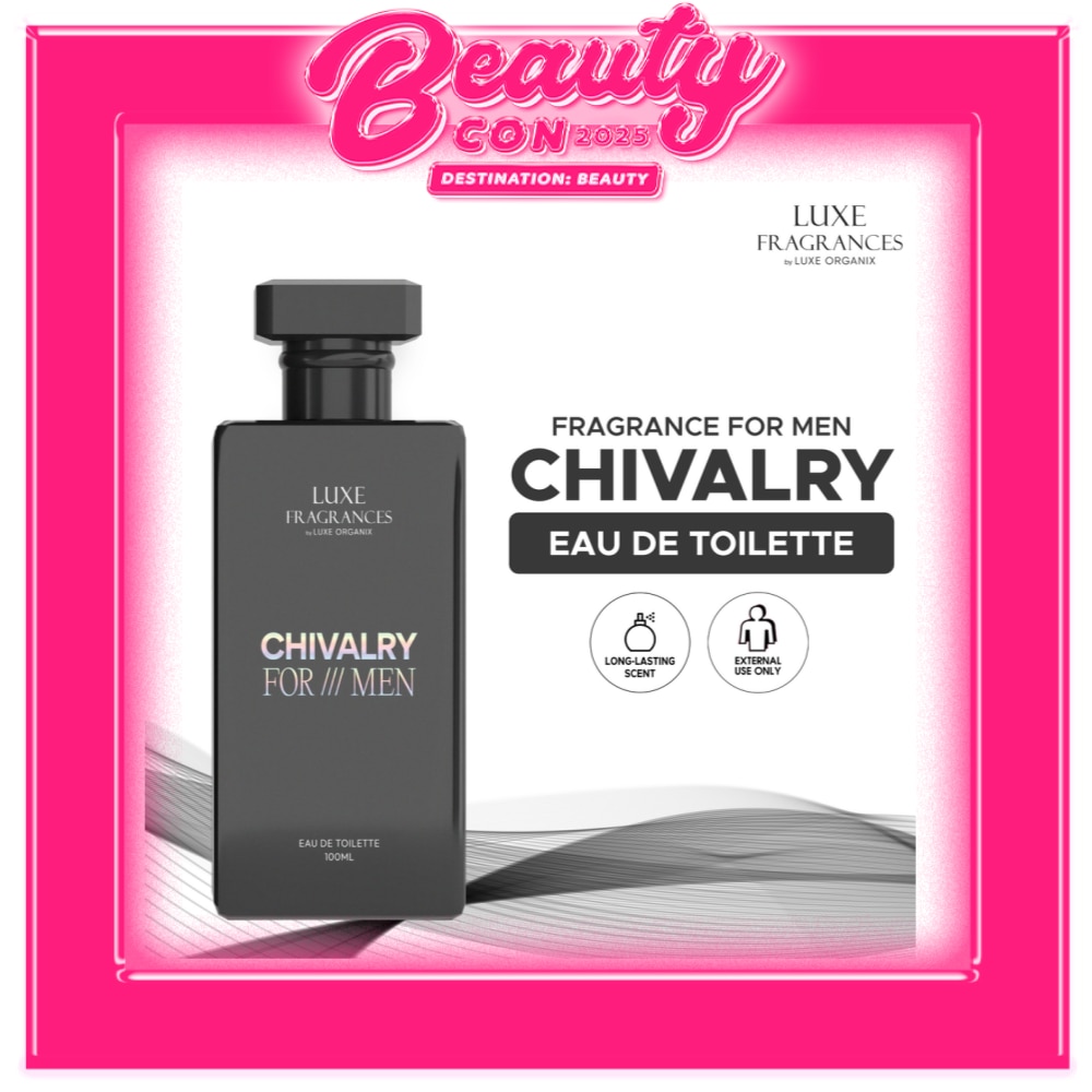 LUXE ORGANIX Fragrances Chivalry for Men Eau de Toilette 100ml
