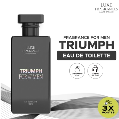 LUXE ORGANIX LUXE ORGANIX Fragrances Triumph for Men Eau de Toilette 100ml