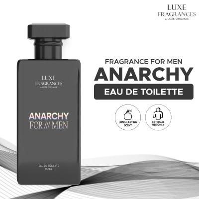 LUXE ORGANIX LUXE ORGANIX Fragrances Anarchy for Men Eau de Toilette 100ml