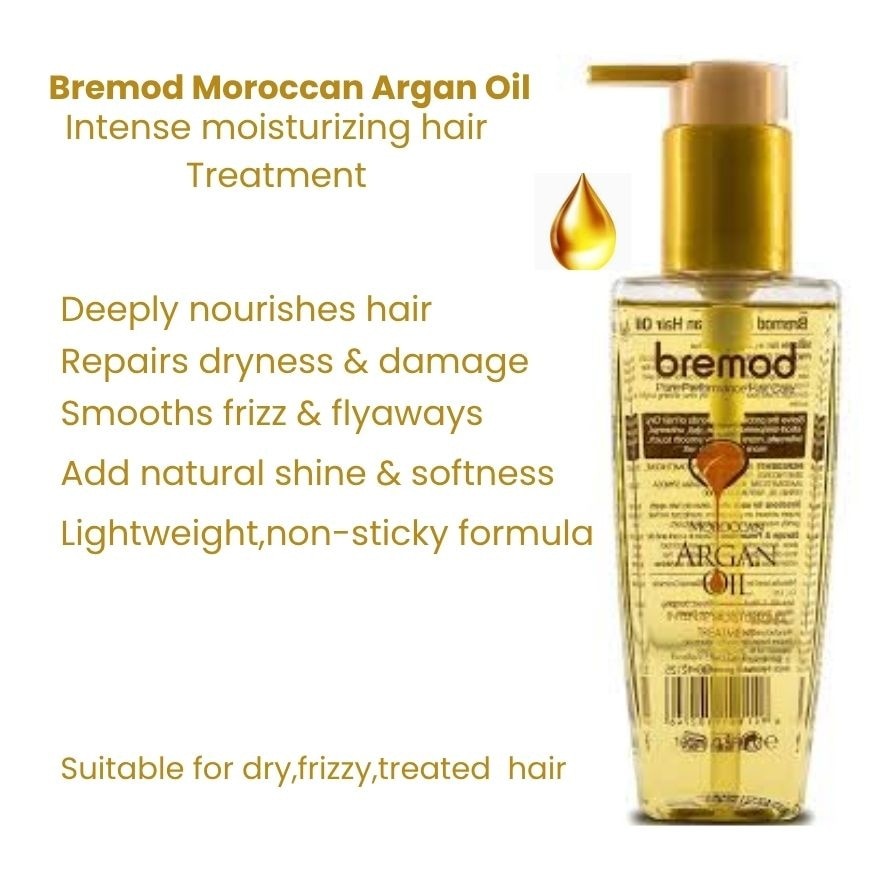 Suitable for dry and frizzy and damaged hair
