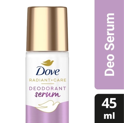 DOVE Dove Radiant + Care Deodorant Serum Roll On 3% Niacinamide 10x Omega 6 Pore Smoothener 45ml