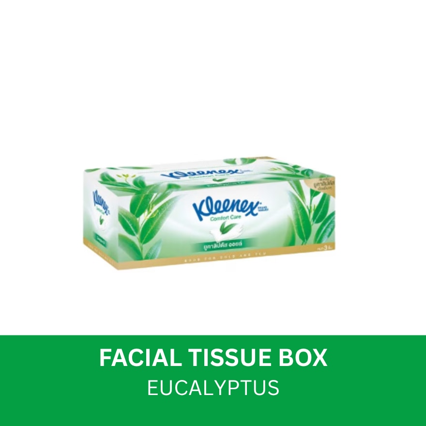 KLEENEX EUCALYPTUS FACIAL TISSUE BOX SET