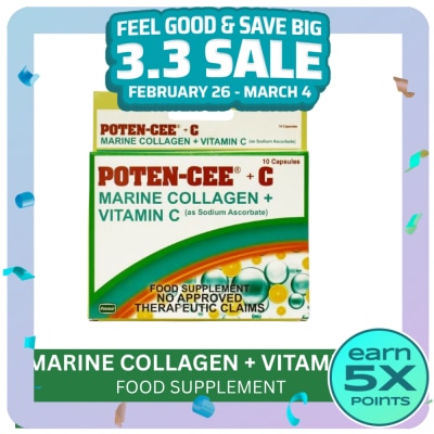 POTENCEE COLLAGEN POTENCEE + C Marine Collagen 10s