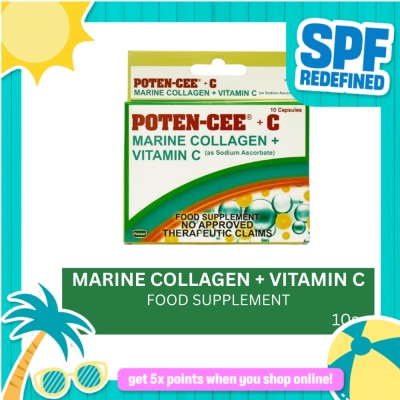 POTENCEE COLLAGEN - POTENCEE + C Marine Collagen 10s