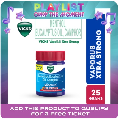 VICKS - VICKS VapoRub Xtra Strong 25g