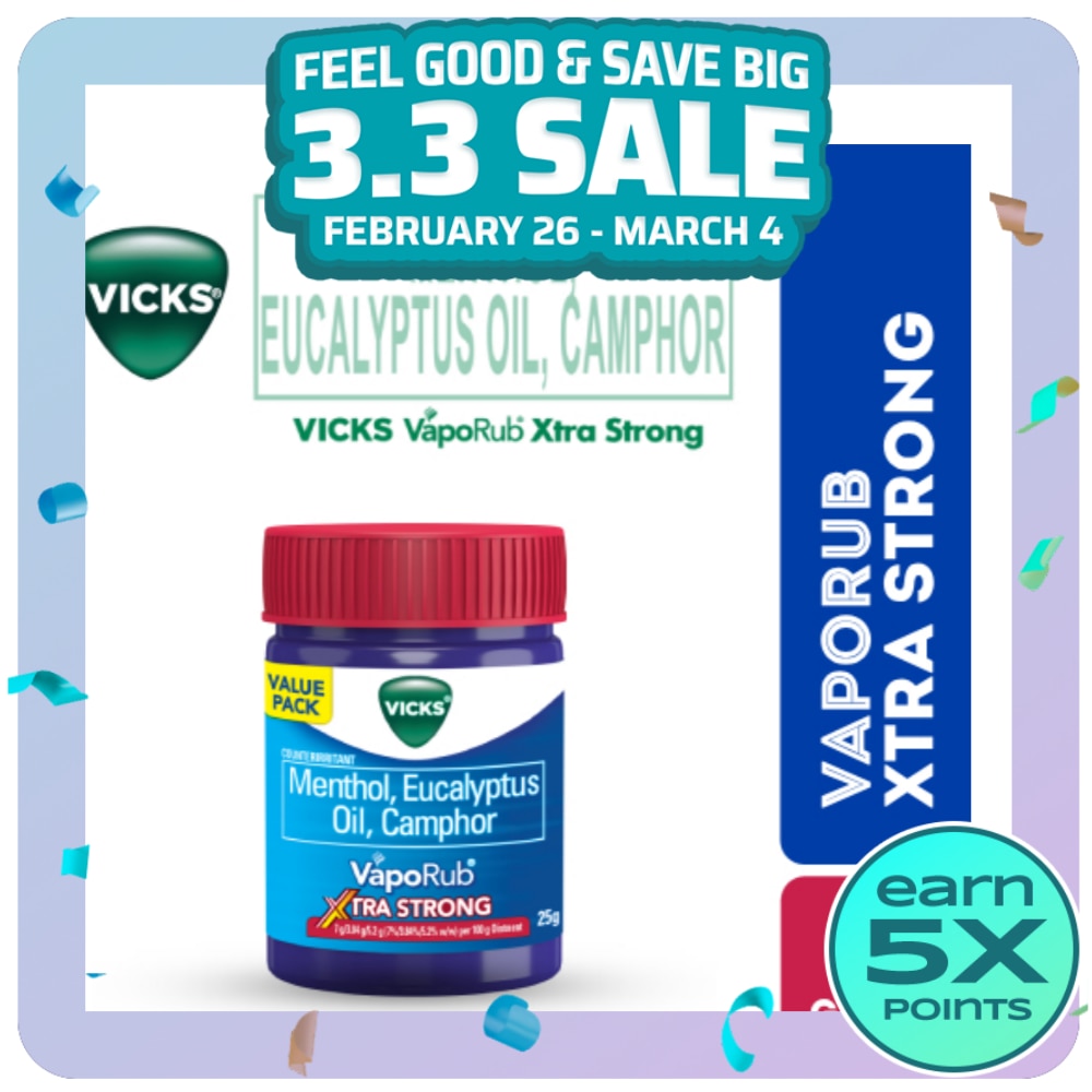 VICKS VapoRub Xtra Strong 25g