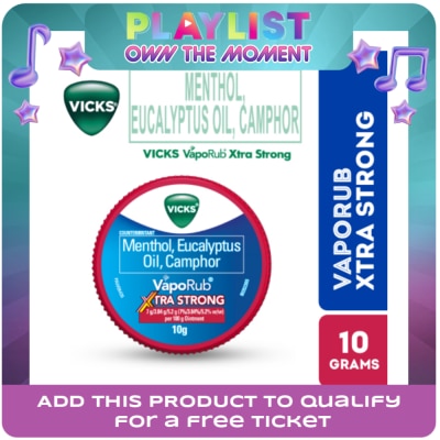 VICKS - VICKS VapoRub Xtra Strong 10g