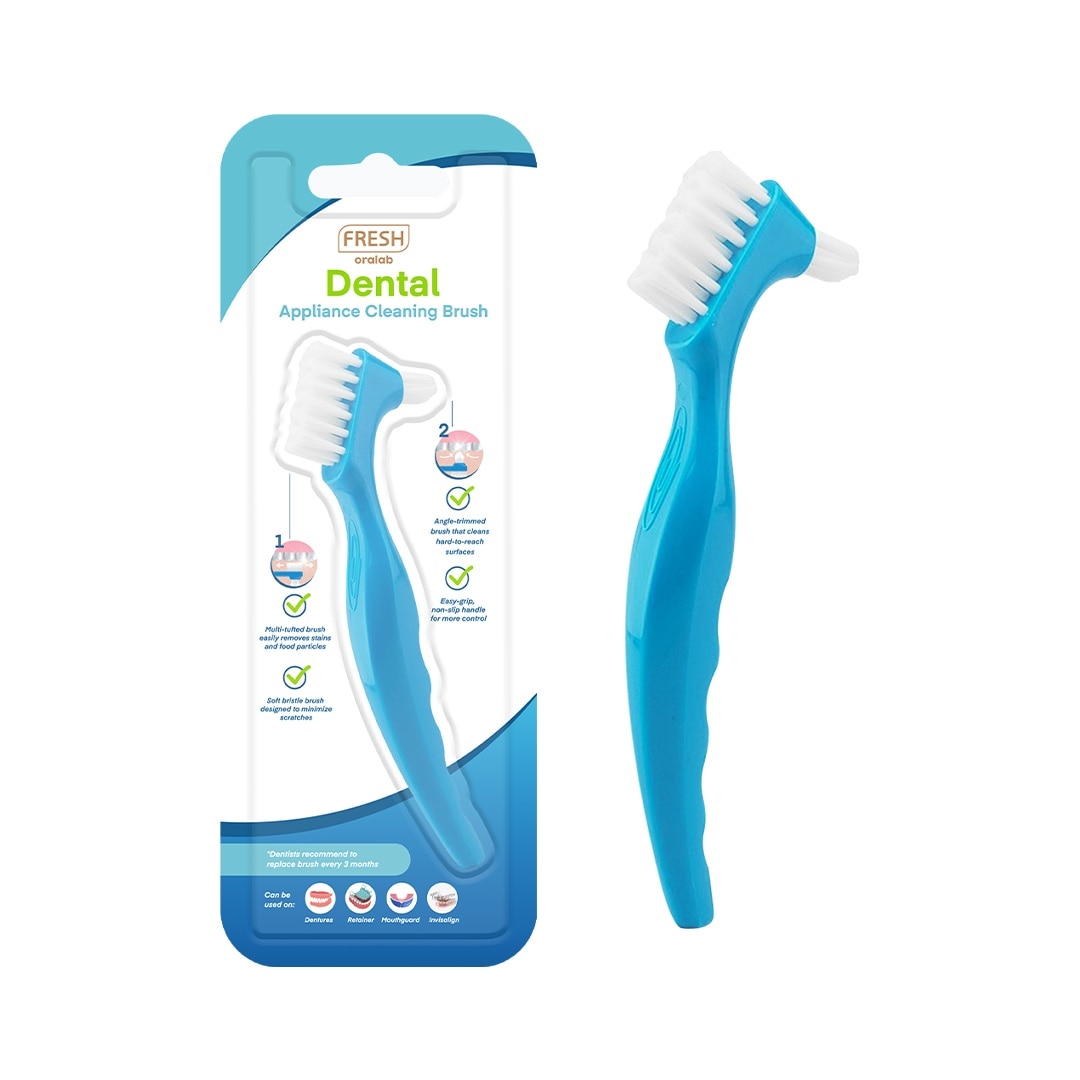 Dental Appliance Cleaning Brush