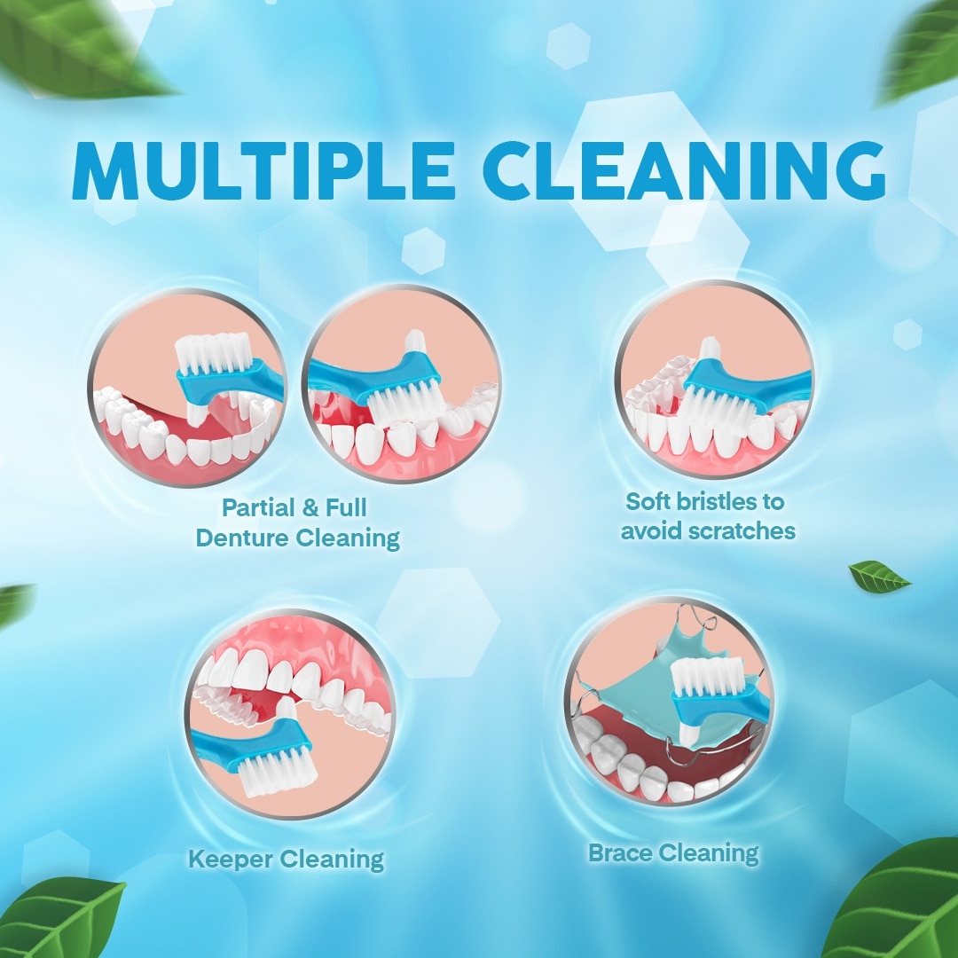 Dental Appliance Cleaning Brush
