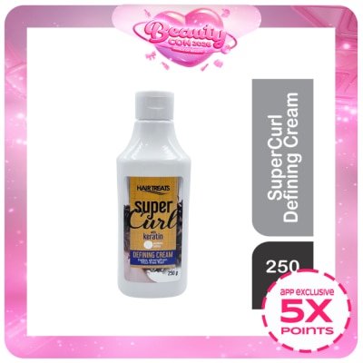 HAIR TREATS - Supercurl With Keratin Defining Cream 250g