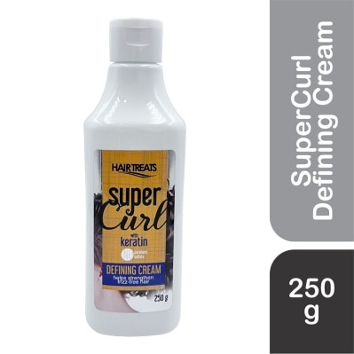 HAIR TREATS Supercurl With Keratin Defining Cream 250g