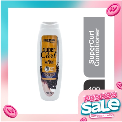 HAIR TREATS Supercurl With Keratin Conditioner 400ml image