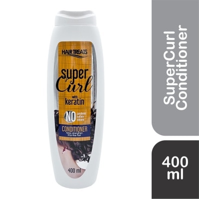 HAIR TREATS Supercurl With Keratin Conditioner 400ml