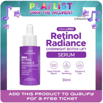 LUXE ORGANIX - Clinical Pro Retinol Radiance Serum 30ml