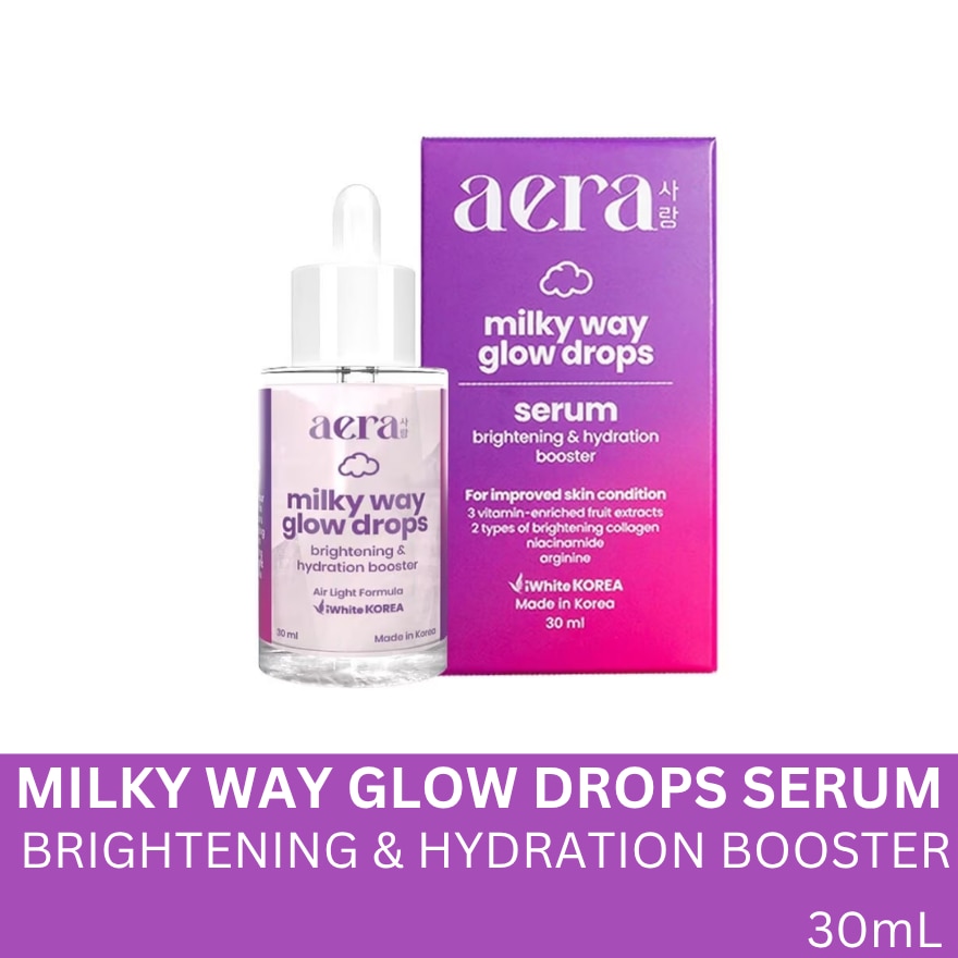 AERA BY IWHITE KOREA MILKY WAY GLOW DROPPER 30ML