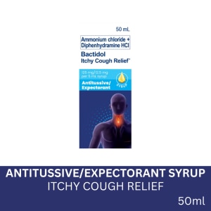 BACTIDOL Itchy Cough Relief 50ml