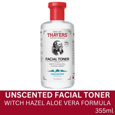 THAYERS Witch Hazel Alcohol Free Unscented Facial Toner - 355 ML