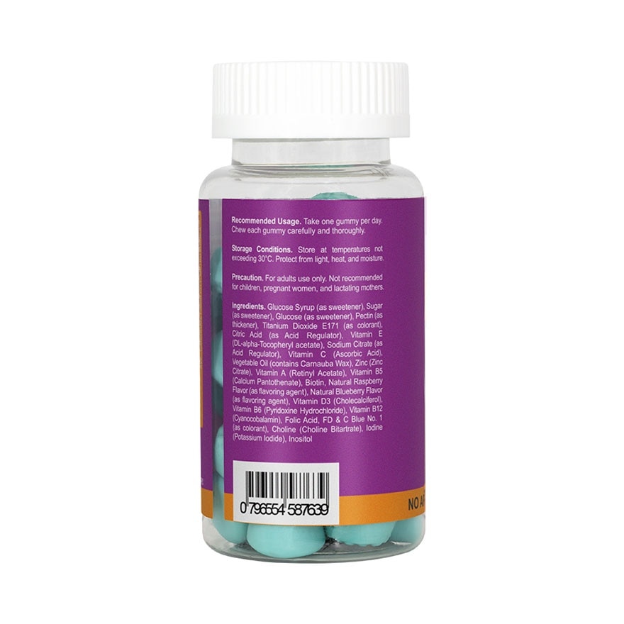 WELLSPRING Biotin With Vitamin A & E Gummies 30s