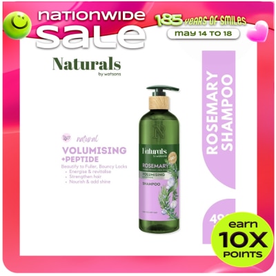 NATURALS WS - WATSONS Naturals Rosemary Shampoo 490Ml