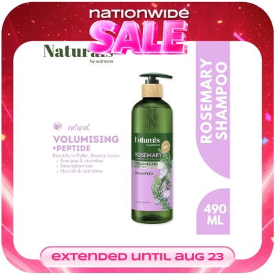 NATURALS WS - WATSONS Naturals Rosemary Shampoo 490Ml image