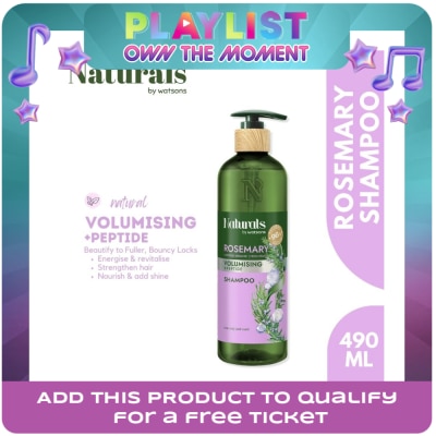 NATURALS WS - WATSONS Naturals Rosemary Shampoo 490Ml