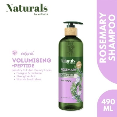 NATURALS WS WATSONS Naturals Rosemary Shampoo 490Ml