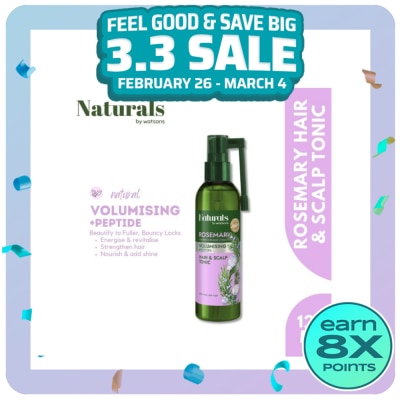 NATURALS WS WATSONS Naturals Hair And Scalp Tonic 120Ml