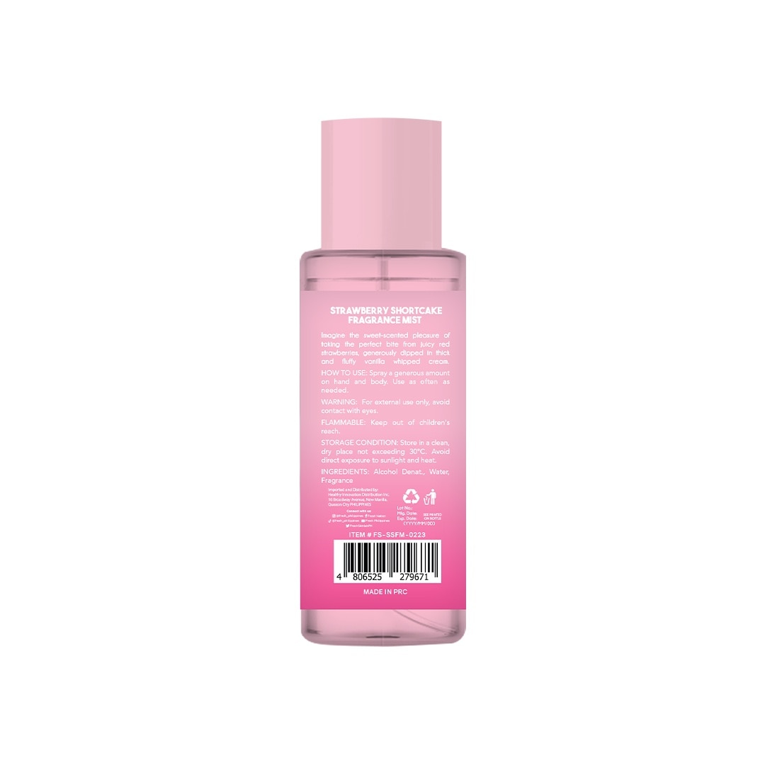 Scentlab Strawberry Shortcake Fragrance Mist 88ml