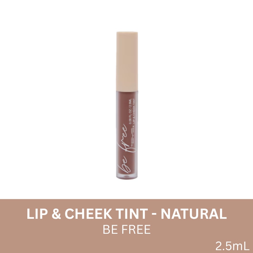 BE FREE by BYS Lip & Cheek Tint - Natural 2.5ML
