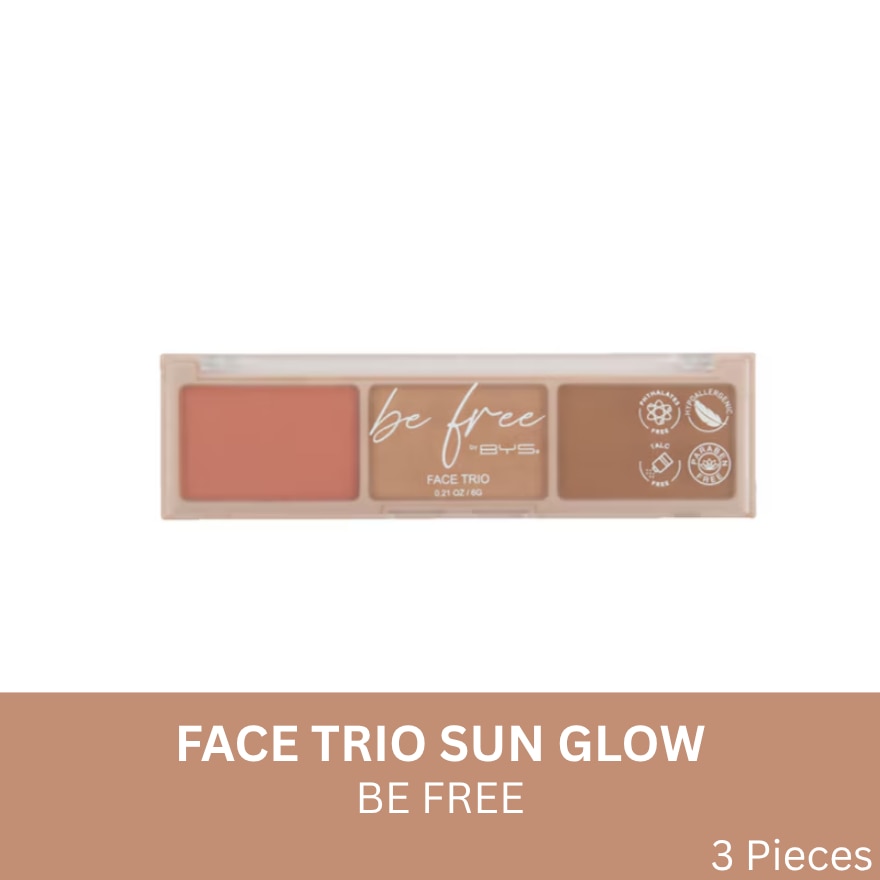 BE FREE by BYS 3pc Face Trio Sun Glow