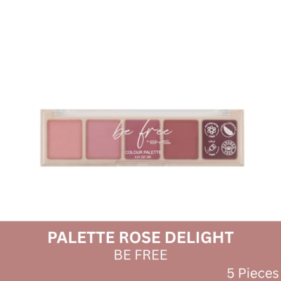 BYS BE FREE by BYS 5pc Palette Rose Delight