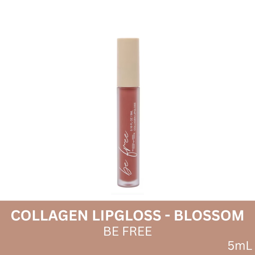 BE FREE by BYS Collagen Lipgloss Blossom 5ML