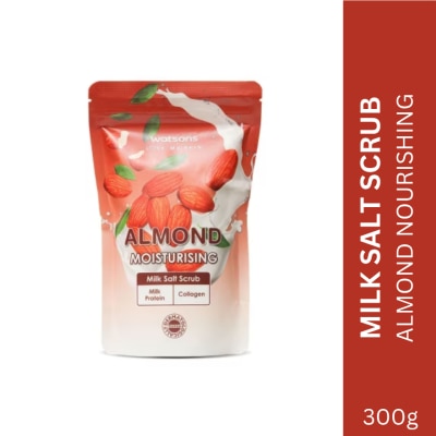 WATSONS WATSONS Moisturizing Milk Collagen And Almond Milk Salt Scrub 600g