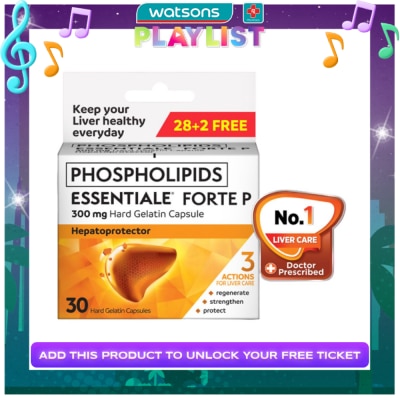 ESSENTIALE ESSENTIALE Forte P Capsule 28 + 2 Free 300mg