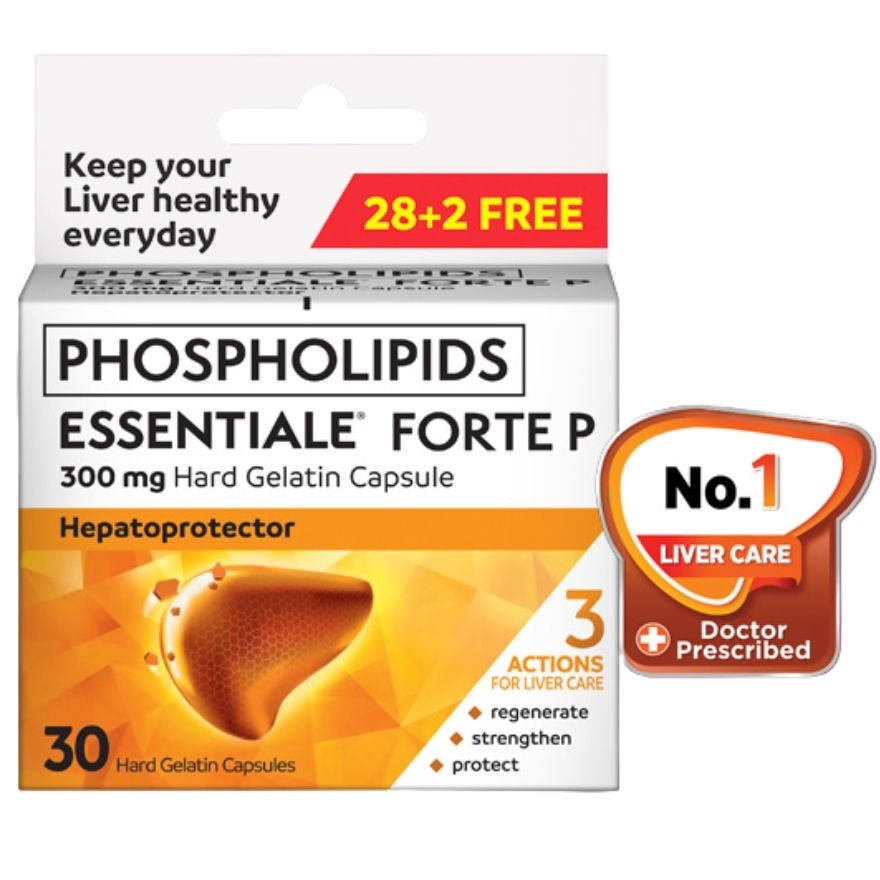 ESSENTIALE Forte P Capsule 28 + 2 Free 300mg